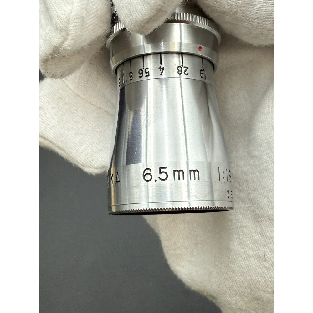 Zeika Japan 6.5mm f/1.9 Wide Angle Cine Nominar Vintage D Mount Camera Lens